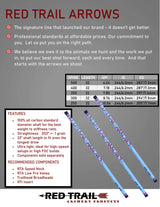 Red Trail Arrow (RTA) Arrows